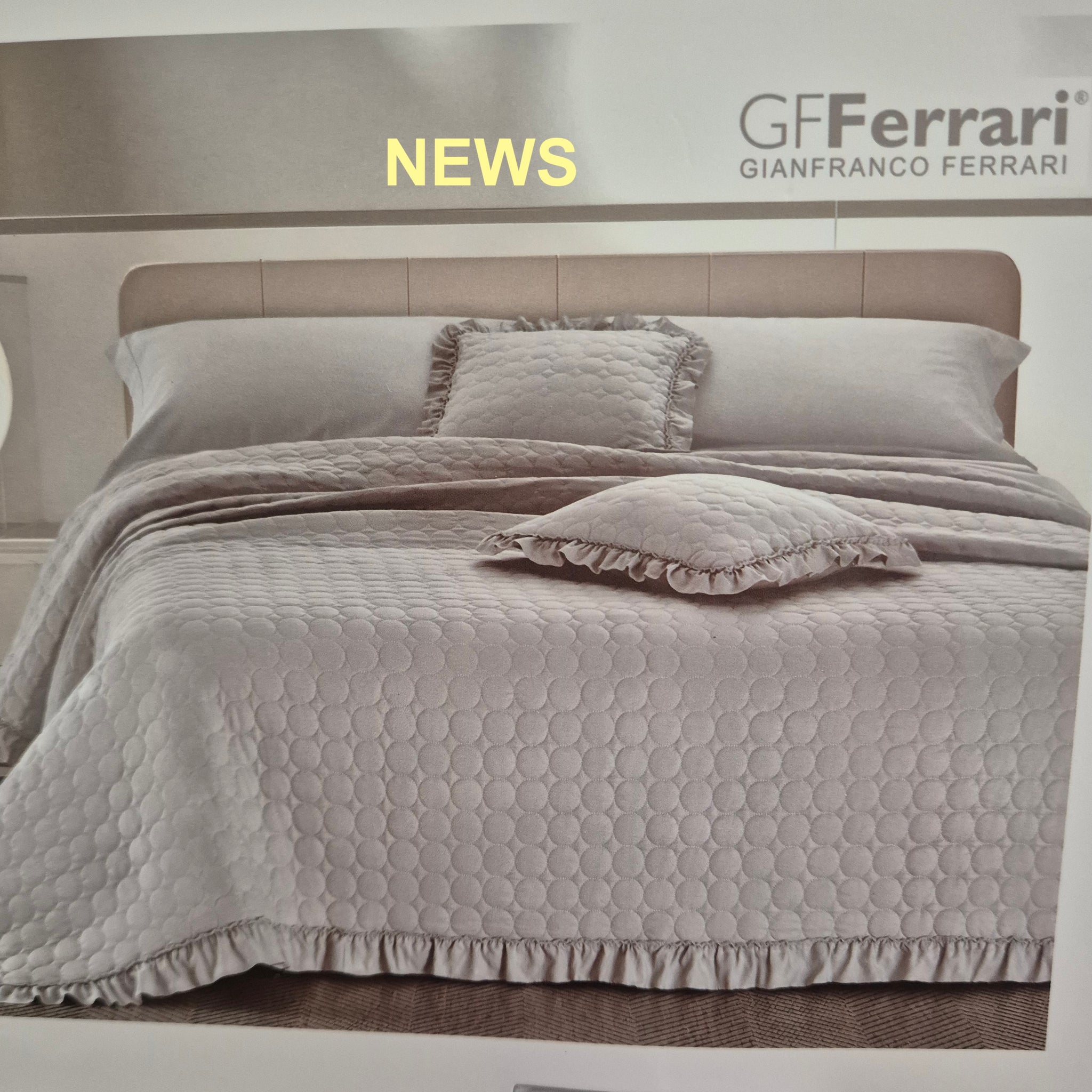 TRAPUNTINO MARTINA - GF -  260x260cm - GRIGIO