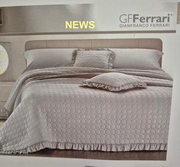 TRAPUNTINO MARTINA - GF -  260x260cm - GRIGIO
