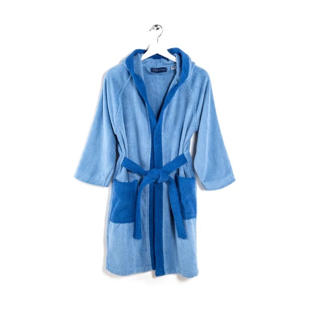 Peignoir en coton - Caleffi JEUNE LAVANDE 4/6 ans