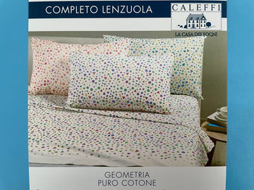 Ensemble de Draps Géométrie - Caleffi Corail