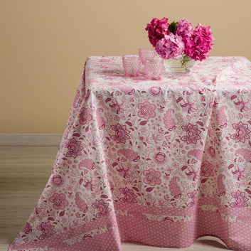 GRAN DECOR Dekostoff – KORALLE NARZISSE 270x270cm