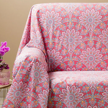 GRAN DECOR Dekostoff – SABA CORALLO 270 x 270 cm